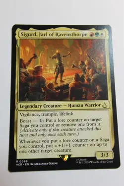 MTG Sigurd Jarl of Ravensthorpe x1- -Assassin's Creed-Near Mint - Image 1