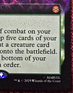 2025 Marvel's Magic The Gathering MTG 268 Web Of Life And Destiny Regular MINT - Image 4