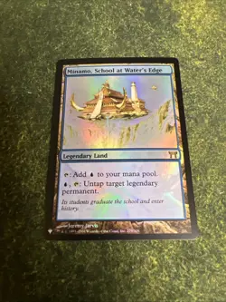 MTG FOIL Minamo, School at Water's Edge The List / Mystery Booster Rare - Image 2