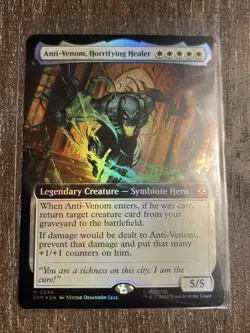 Anti-Venom, Horrifying Healer (Extended Art) Marvel's Spider-Man Foil - Image 1