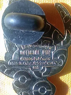 2016 Pokemon Collectors Pin Celebi Official Enamel Mythical TCG Collection NEW - Image 3