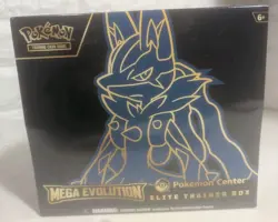 Pokemon TCG: Mega Evolutions Pokemon Center ETB Set of 2 SEALED 🔥 LUCARIO GARDE - Image 4