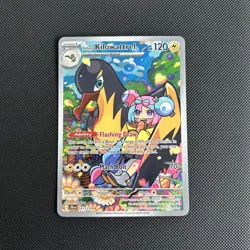 Pokemon TCG Iono's Kilowattrel Scarlet Violet Journey Together IR 163/159 - Image 1