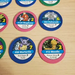 1999 Pokemon Master Trainer Pokemon Coins RARE - Image 2