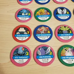 1999 Pokemon Master Trainer Pokemon Coins RARE - Image 4
