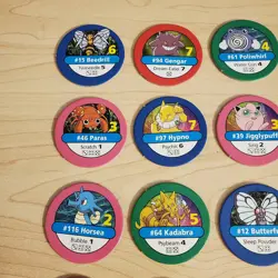 1999 Pokemon Master Trainer Pokemon Coins RARE - Image 5