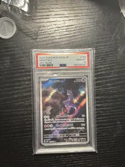 Mewtwo 183/165 ~ Japanese Full Art Rare ~ PSA 10 Gem Mint ~ SV 151 Pokemon 2023 - Image 3