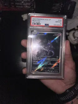 Mewtwo 183/165 ~ Japanese Full Art Rare ~ PSA 10 Gem Mint ~ SV 151 Pokemon 2023 - Image 5