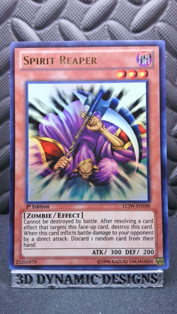 | Yugioh Spirit Reaper LCJW-EN190 1st Edition Ultra Rare Joeys World NM 🔥 | - Image 1