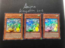 USA Seller Yugioh 3 X Stardust Dragon/Assault Mode DPCT-EN003 Ultra Rare VLP/NM - Image 1