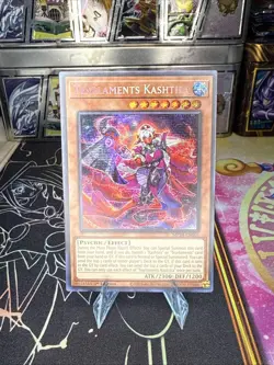 Yu-Gi-Oh! Tearlaments Kashtira MP24-EN066 Prismatic Secret Rare 1st Edition - Image 1
