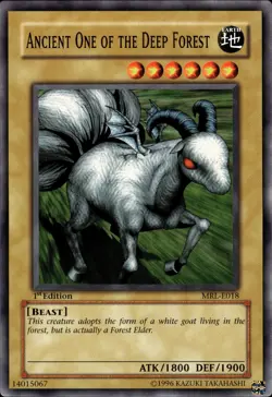 Ancient One Of The Deep Forest - 1st Edition MRL-E018 - NM - YuGiOh - Image 1