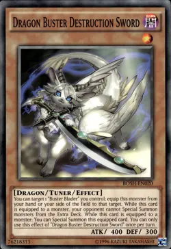 Dragon Buster Destruction Sword - BOSH-EN020 - NM - YuGiOh - Image 1