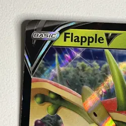 Pokemon TCG Battle Styles Flapple v Ultra Rare Holo Card #018/163 - Image 2