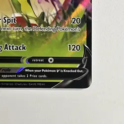 Pokemon TCG Battle Styles Flapple v Ultra Rare Holo Card #018/163 - Image 4