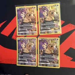 Pokemon Mimikyu 245/236 SM Cosmic Eclipse Full Art Secret Rare Card lot - Image 1