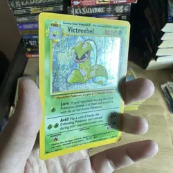 Victreebel 14/64 PokÃ©mon Jungle Holo Rare WOTC Vintage Card English HP Unlimited - Image 3