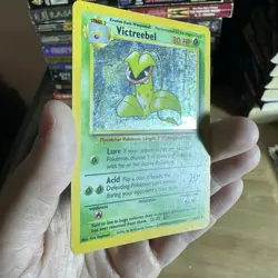 Victreebel 14/64 PokÃ©mon Jungle Holo Rare WOTC Vintage Card English HP Unlimited - Image 4