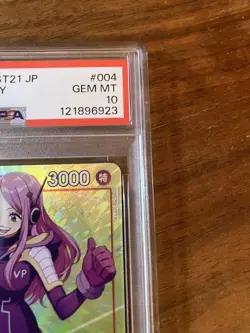 PSA10 Jewelry Bonney One Piece Card Japanese - Image 4