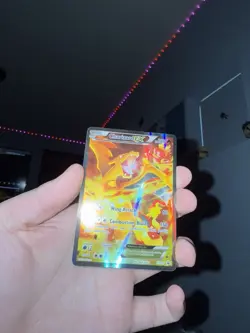 Charizard EX XY121 Holo Rare Pokemon Black Star Promo Card Full Art TCG - Image 3