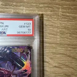 PSA10 Charlotte Katakuri SEC Parallel OP03-123 One Piece Card Japanese - Image 3