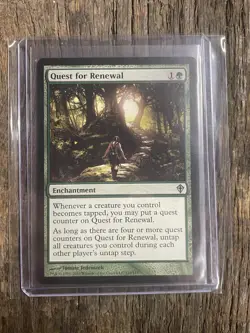 *QUEST FOR RENEWAL* - Worldwake : MTG Magic The Gathering - Single Card : NM - Image 1