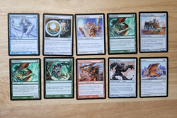 Magic the Gathering "Mirrodin" 10 Card Lot, NM - Image 1