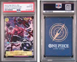 PSA10 Charlotte Katakuri Secret Parallel OP03-123 One Piece Card Japanese - Image 1