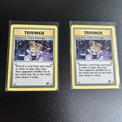 IMPOSTER OAK’S REVENGE 76/82 - Team Rocket - VINTAGE WOTC Pokemon- 1 Card - Image 2