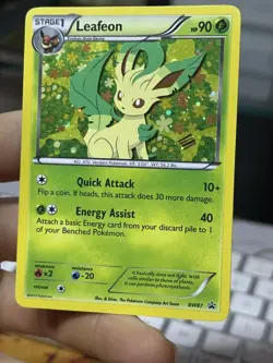 Leafeon BW87 Black Star Promo 2013 Holo Rare Pokemon Card TCG - Image 4