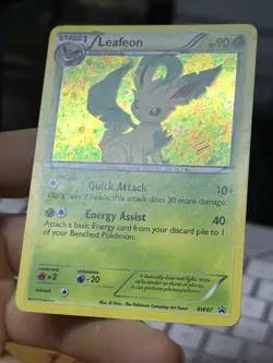 Leafeon BW87 Black Star Promo 2013 Holo Rare Pokemon Card TCG - Image 5