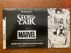 Secret Lair Spider-Man Venom Unleashed (Inks), FOIL, New/Sealed Magic MTG - Image 1