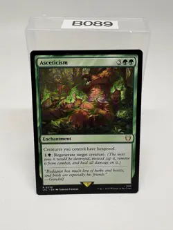 Asceticism 0233 Non Foil Rare LOTR Commander MTG Near Mint - Image 1