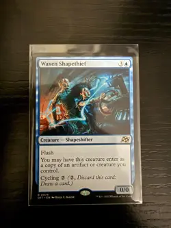 Waxen Shapethief - Aetherdrift - NM - MTG Magic - Rare - Creature - Image 1