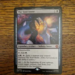 NM The Soul Stone, MTG, Marvel's Spider-Man, Magic the Gathering, 66 - Image 1