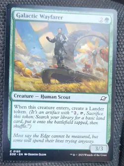 Galactic Wayfarer - 0185 - Edge of Eternities - MTG - NM Ships Now - Image 1