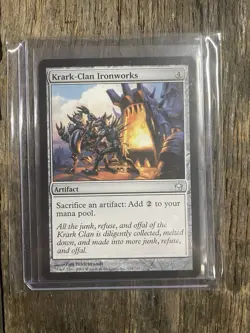*KRARK-CLAN IRONWORKS* - Fifth Dawn : MTG Magic The Gathering - Single Card : NM - Image 1