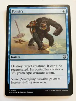 MTG Pongify Commander: Modern Horizons 3 Regular NM Magic the Gathering - Image 1