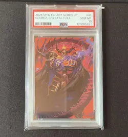 PSA10 Golbez JP Art MTG Final Fantasy 2025 Crystal Collector One Owner - Image 1