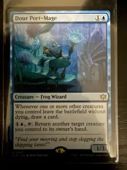 MTG Bloomburrow R Dour Port-Mage #0047 - Image 1