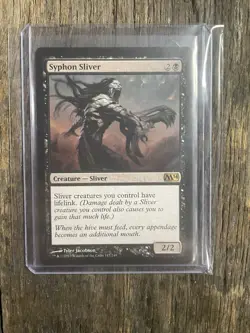 *SYPHON SLIVER* - Magic 2014 : MTG Magic The Gathering - Single Card : NM - Image 1