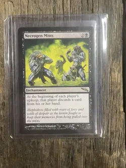 *NECROGEN MISTS* - Mirrodin : MTG Magic The Gathering - Single Card : NM - Image 1