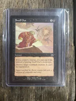 *SNUFF OUT* - Mercadian Masques : MTG Magic The Gathering - Single Card : NM - Image 1