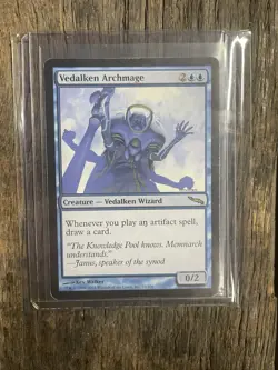 *VEDALKEN ARCHMAGE* - Mirrodin : MTG Magic The Gathering - Single Card : LP - Image 1