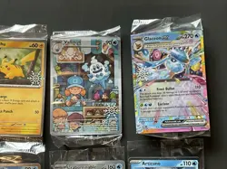 Pokemon 2025 Holiday Calendar Stamped Full Set Of 8 Cards - Individually Sealed - Image 3