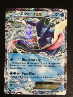 Greninja EX XY20 Pokemon Black Star Promo MP/HP - Image 1