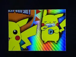 topps Pokemon TV Animation Edition Series 3 Rainbow Holo Foil P04 Puzzle - Image 1