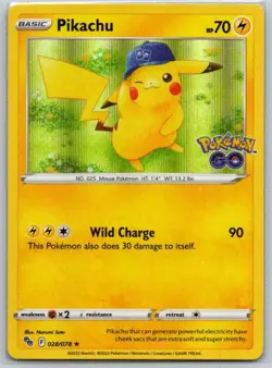 Pikachu (28) 028/078 Pokemon GO NM - Image 1