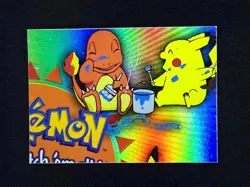topps Pokemon TV Animation Edition Series 3 Rainbow Holo Foil P02 Puzzle - Image 1