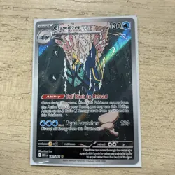 Pokemon TCG Clawitzer 141/132 Illustration Rare Mega Evolution - Image 1